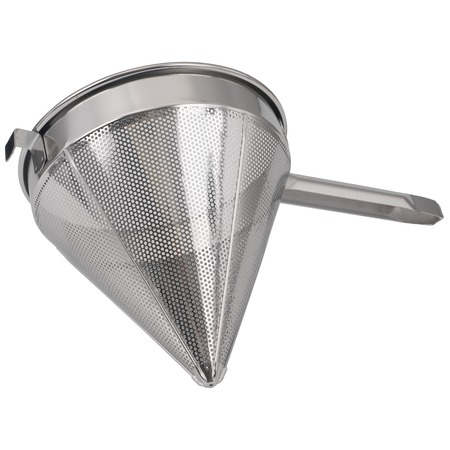 STANTON TRADING Chinese Strainer, 10" Dia., Co Arse Mesh, Stainless Steel Wit 1821C
